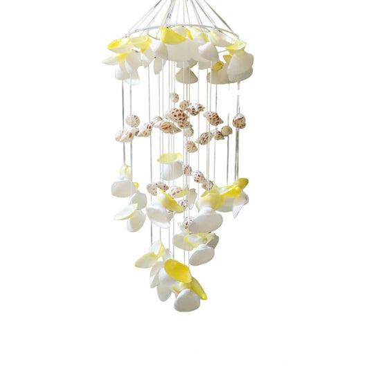 Amfyn Seashell Shellkrafts Home Decor (Yellow)
