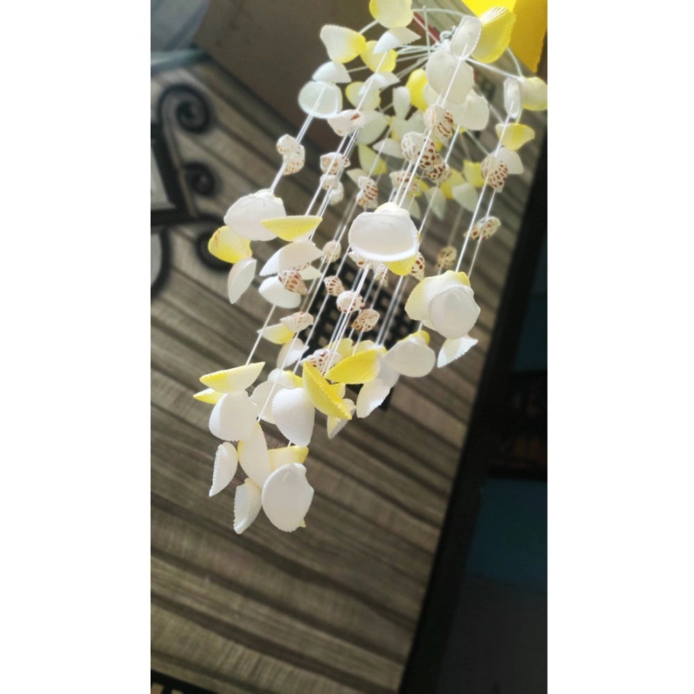 Amfyn Seashell Shellkrafts Home Decor (Yellow)