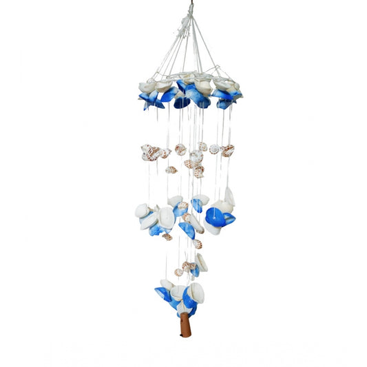 Amfyn Seashell Shellkrafts Home Decor (Blue)