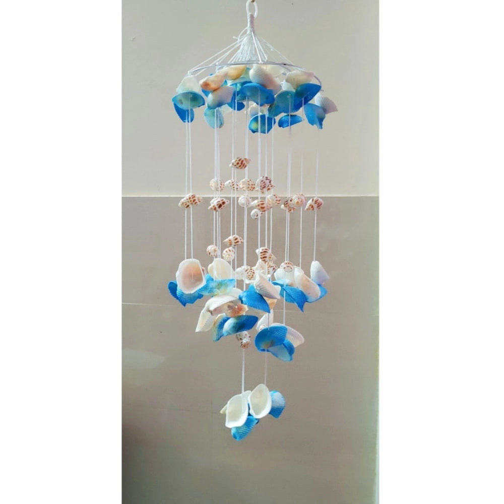 Amfyn Seashell Shellkrafts Home Decor (Blue)