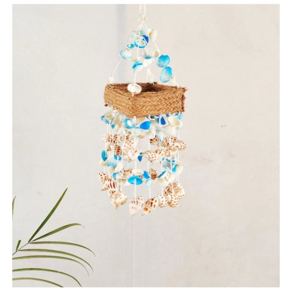 Amfyn Seashell Shellkrafts Home Decor (Blue)