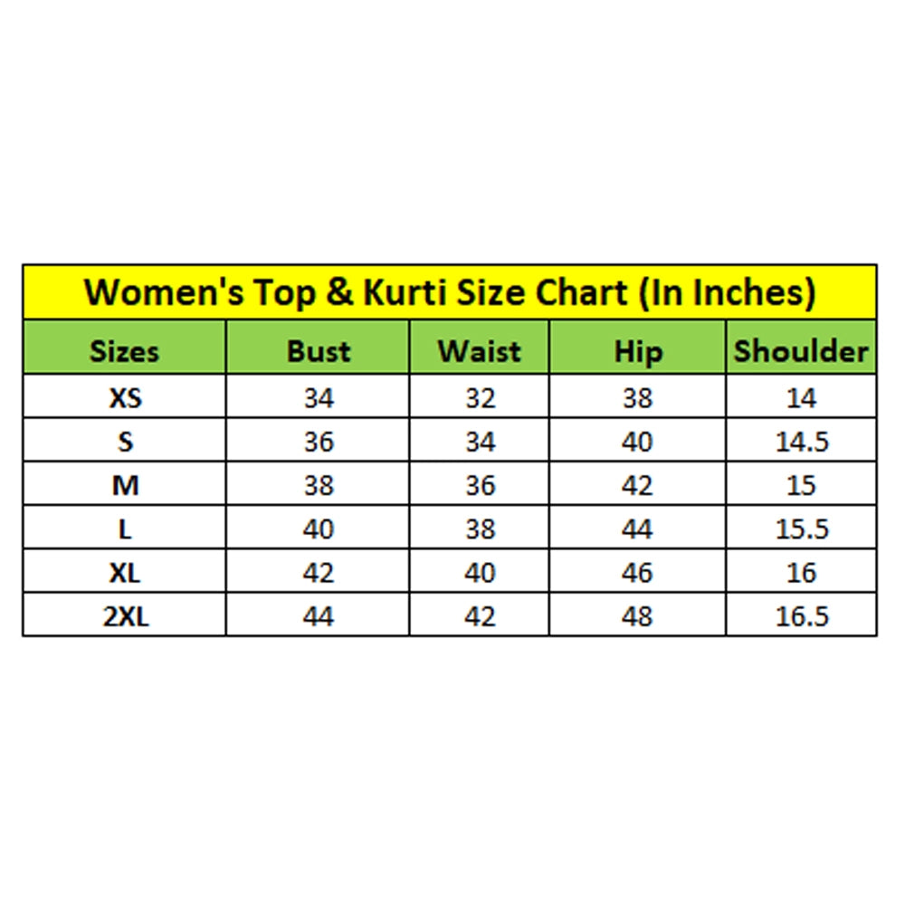 Amfyn Women's Casual Viscose Rayon 3-4th Sleeve Kurti (Red)