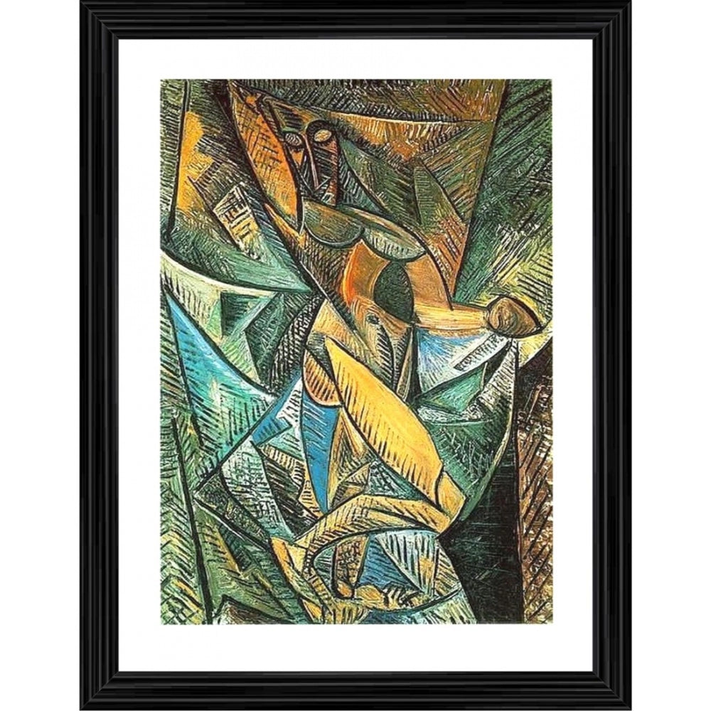 Amfyn Dance with Veils 1907 Painting With Wood Photo Frame (Multicolor)