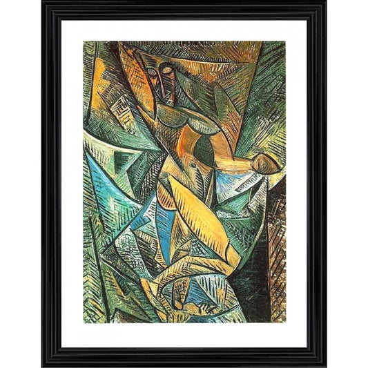 Amfyn Dance with Veils 1907 Painting With Wood Photo Frame (Multicolor)