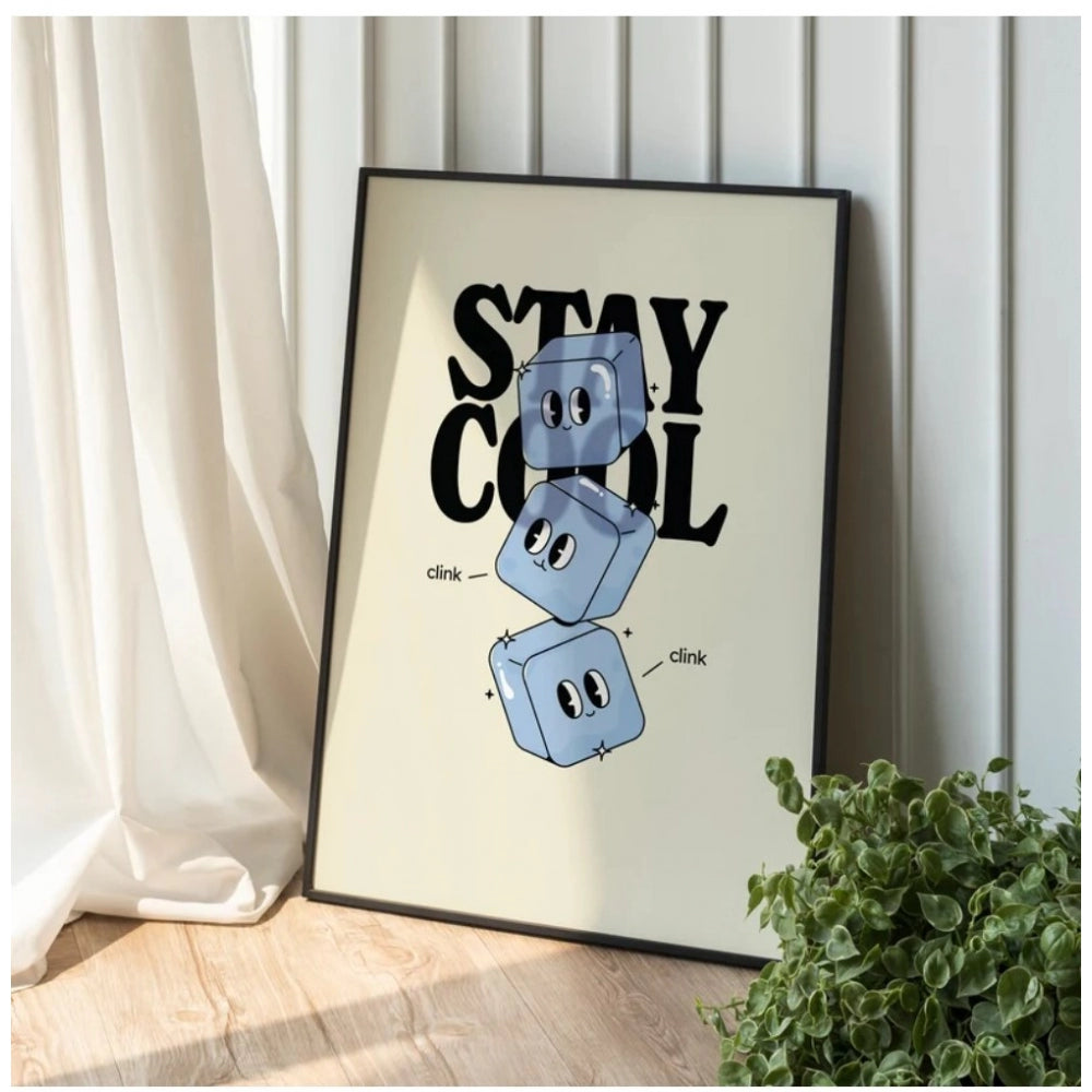 Amfyn Stay Cool Wall Frame (Black-Brown )