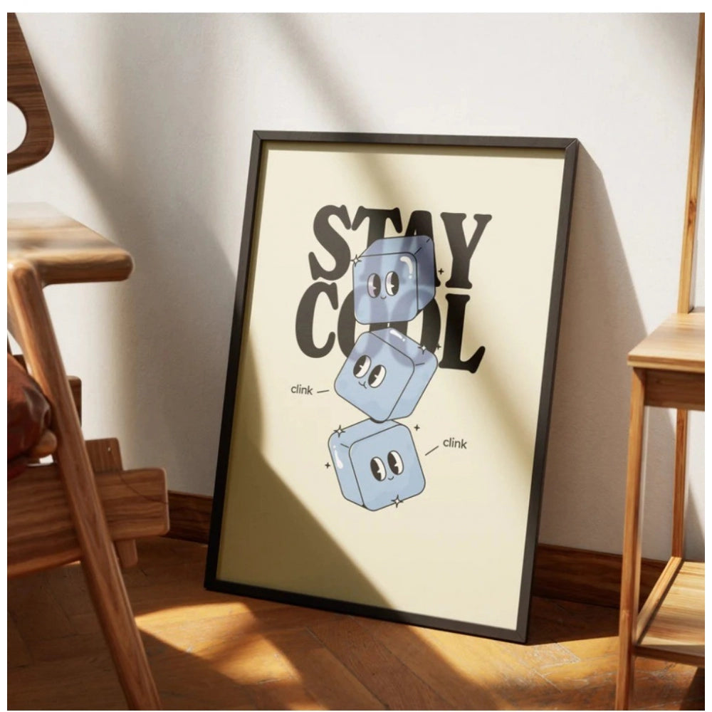 Amfyn Stay Cool Wall Frame (Black-Brown )