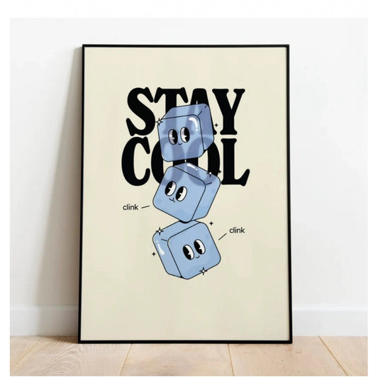 Amfyn Stay Cool Wall Frame (Black-Brown )