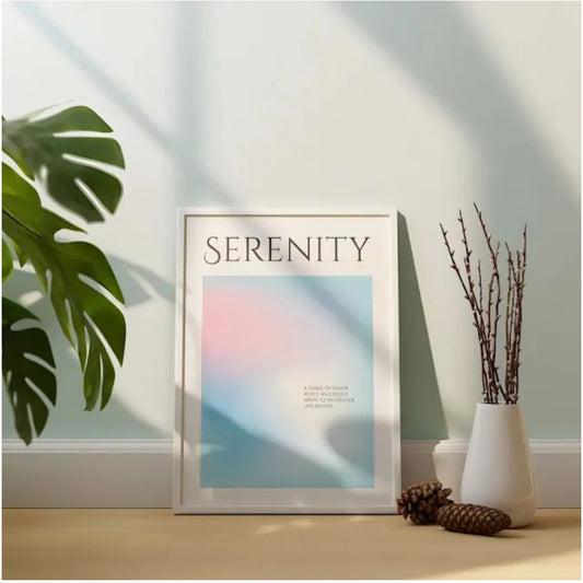 Amfyn Serenity Wall Frame (White)