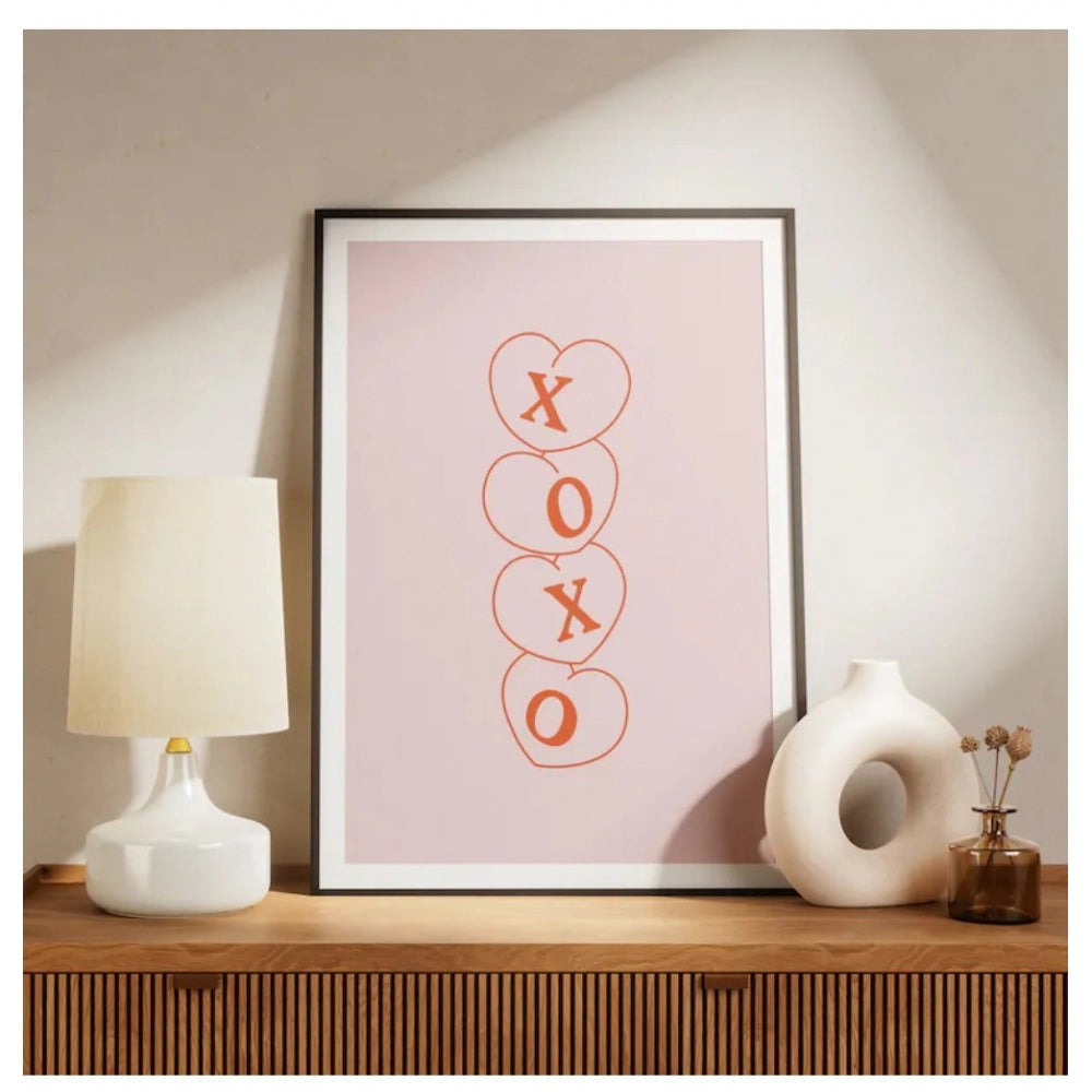 Amfyn XOXO Wall Frame (Black-White)
