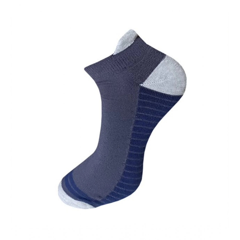 Amfyn 3_Pair Set Unisex Casual Cotton Printed Ankle Length Socks (Multicolor)