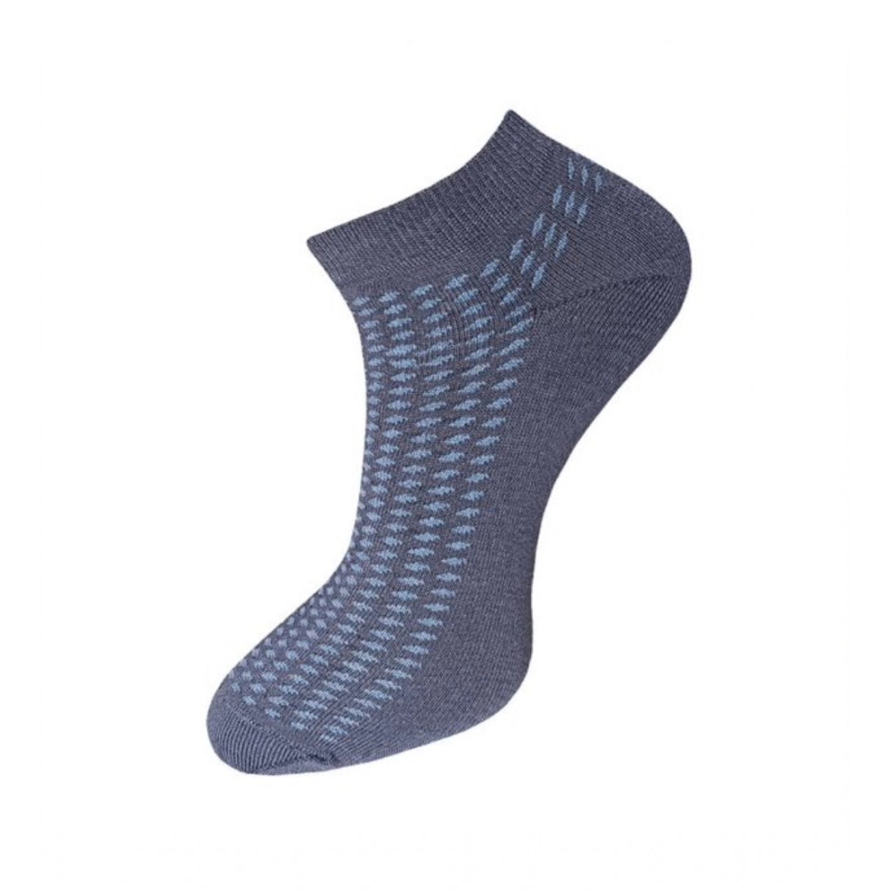 Amfyn 3_Pair Set Unisex Casual Cotton Printed Ankle Length Socks (Multicolor)