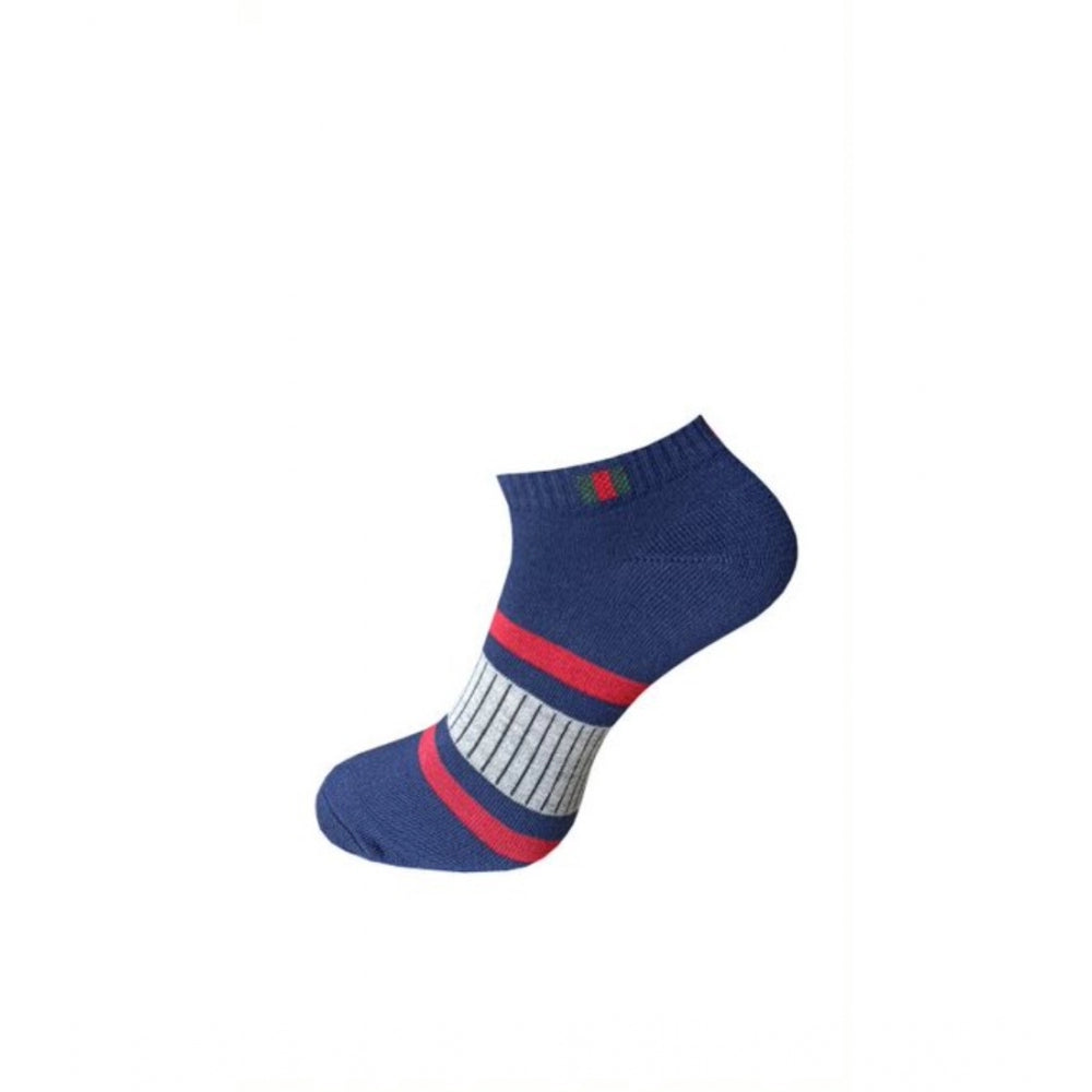 Amfyn 3_Pair Set Unisex Casual Cotton Printed Ankle Length Socks (Multicolor)