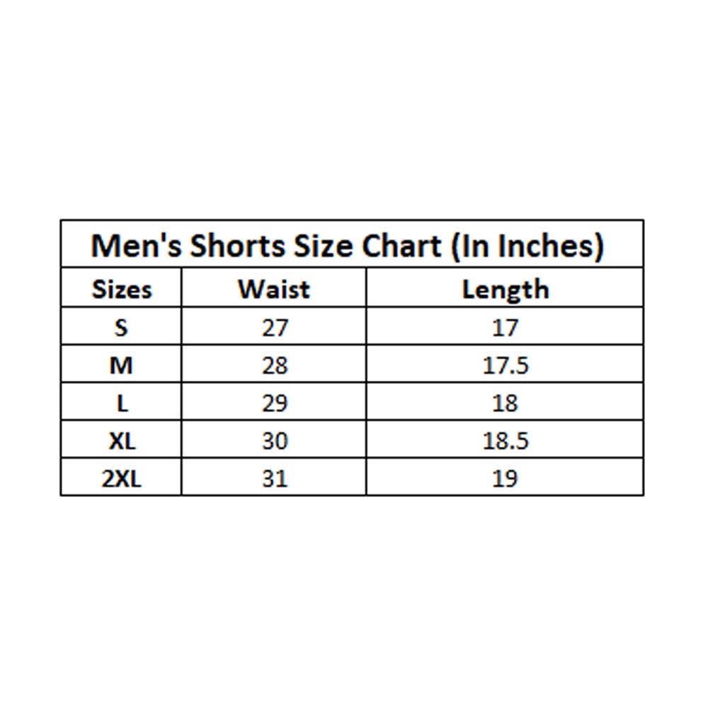 Amfyn Men's Solid Polyester Above Knee Shorts (Black)