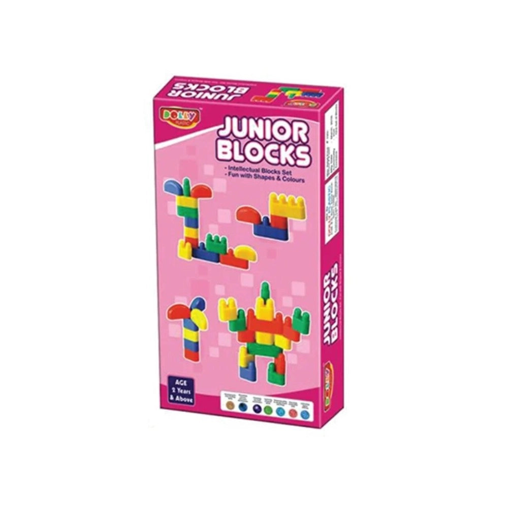 Junior Blocks | Plastic | Educational Toys | 3+ Years