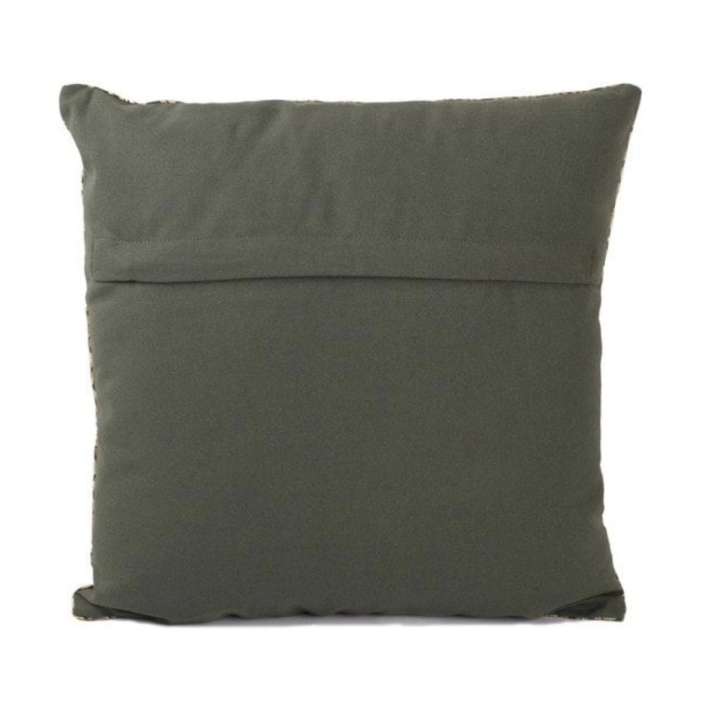 Amfyn Pack Of_2 Cotton Printed Cushion Cover Sets (Green, Size: 16x16 In)
