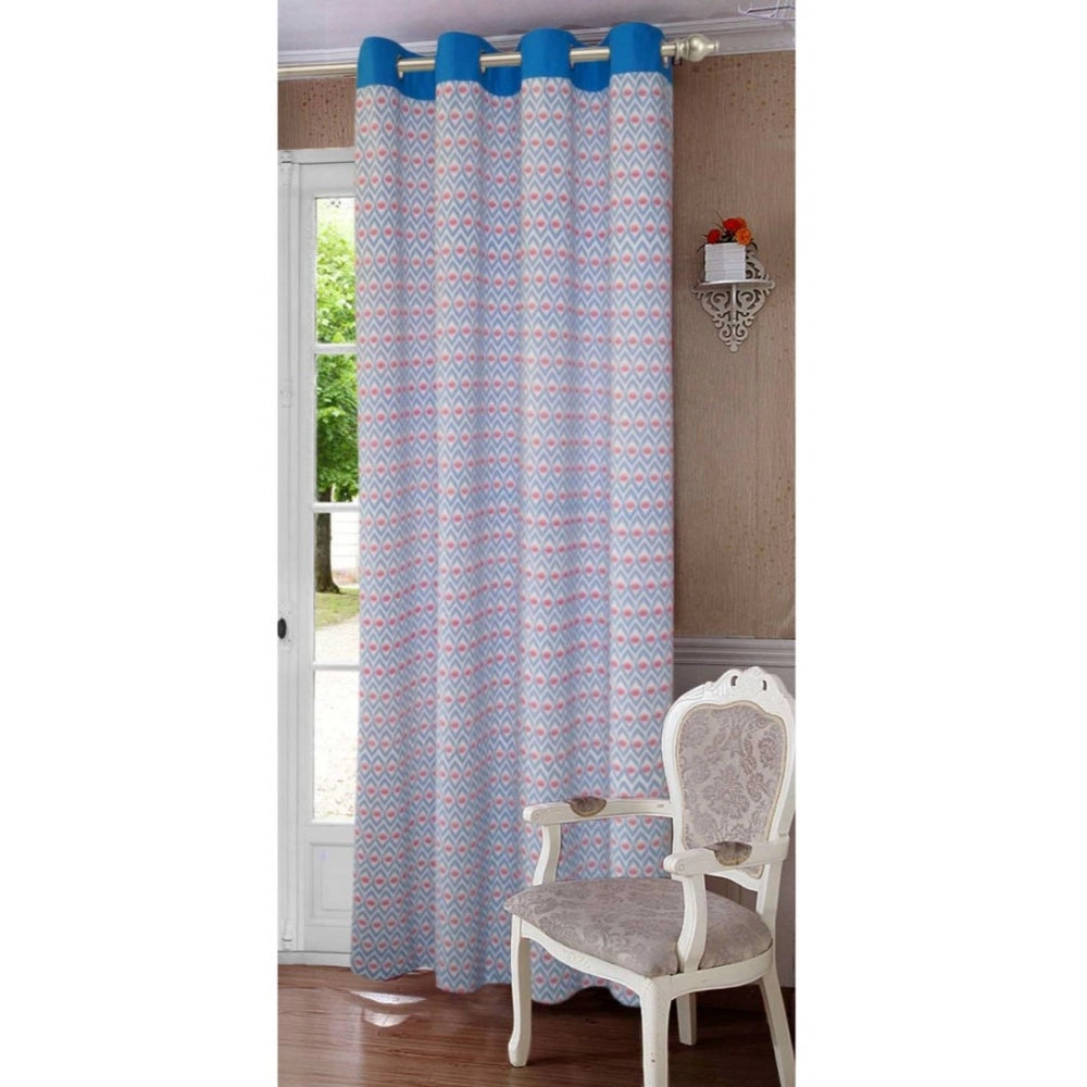 Amfyn Cotton Printed Curtains (Multicolor, Size: 54x90 In)