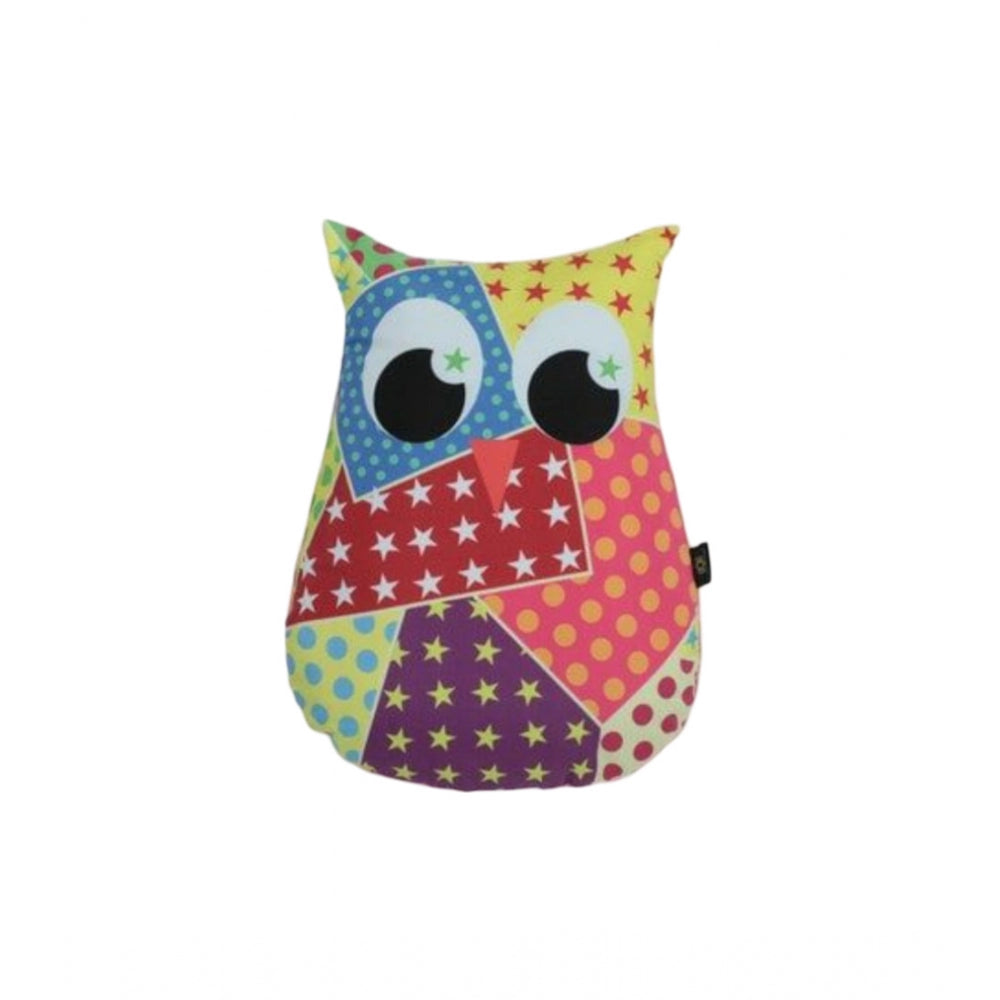 Amfyn Polyester Printed Fancy Kids Cushions (Multicolor, Size: 15x11 In)