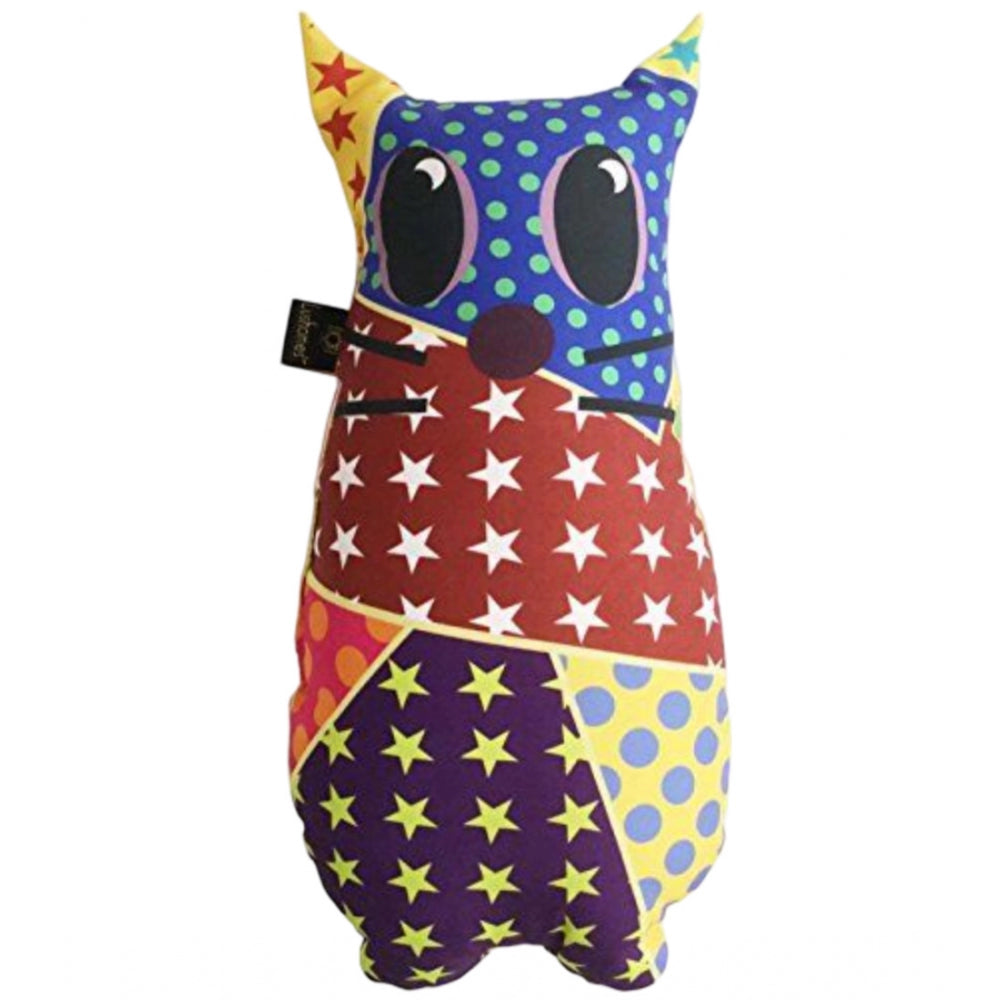 Amfyn Polyester Printed Fancy Kids Cushions (Multicolor, Size: 15x11 In)