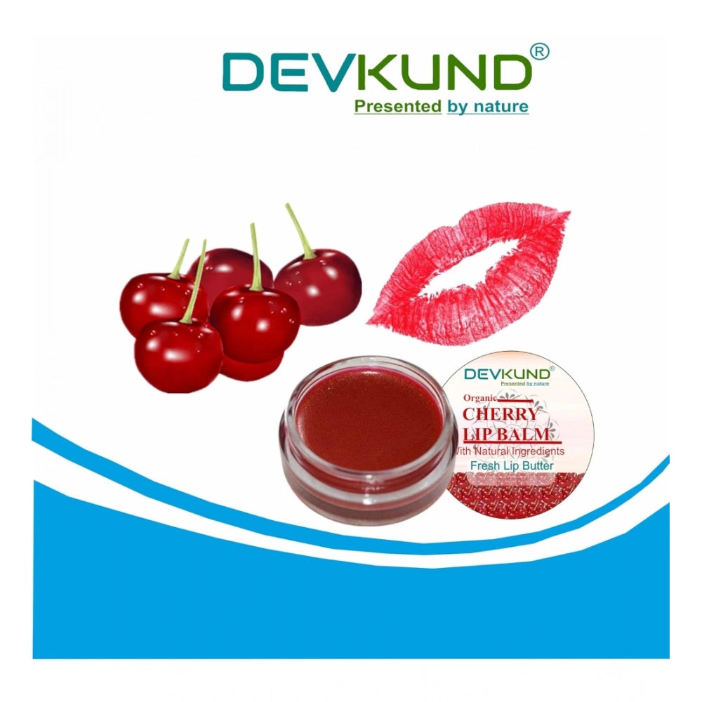 Amfyn Unisex Herbal Dark And Chapped Lips Cherry Lip Balm (10gm)