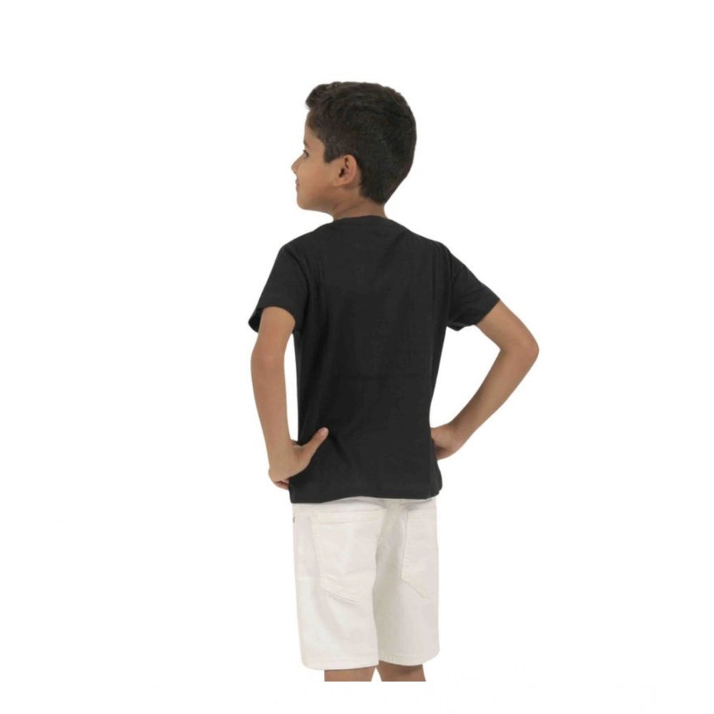 Amfyn Pack of 2 Boy's Cotton Printed Short Sleeve T-Shirt's (Multicolor)