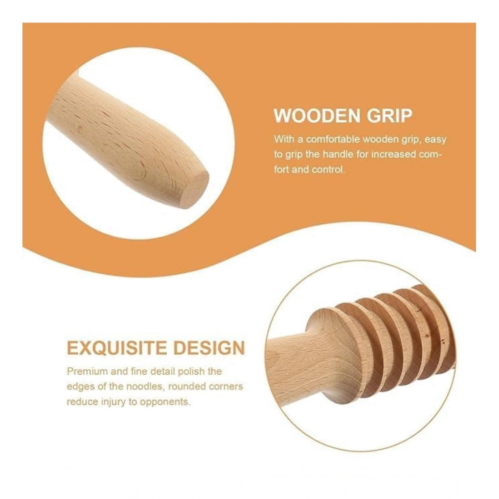 Amfyn Wood Roller Therapy Massage Tools (Wood)