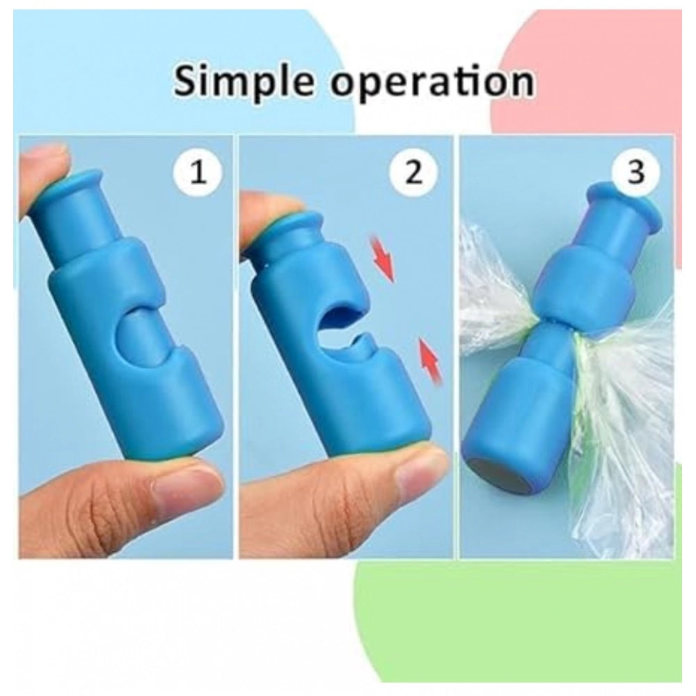 Amfyn 6Pcs Plastic Food Bag Sealing Clips (Multicolor)