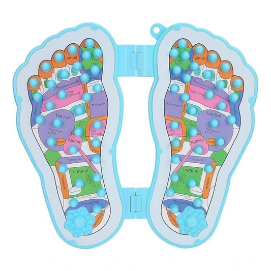 Amfyn Plastic Point Folding Foot Massager And Acupuncture (Blue)
