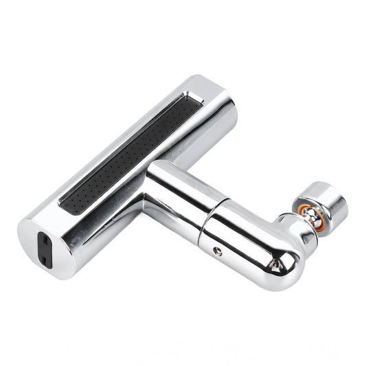 Amfyn Plastic Faucet Waterfall Kitchen Tap Anti Splashing (Silver)