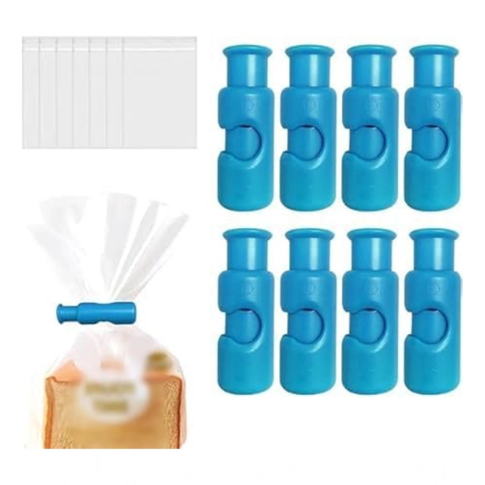 Amfyn 6Pcs Plastic Food Bag Sealing Clips (Multicolor)