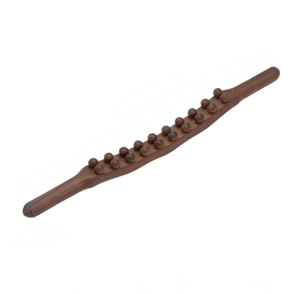 Amfyn Wood Gua Sha Stick Therapy Massager (Brown)