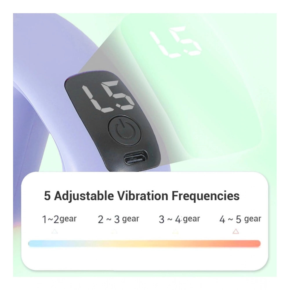 Amfyn Plastic Electric Body Massager Ring (Multicolor)