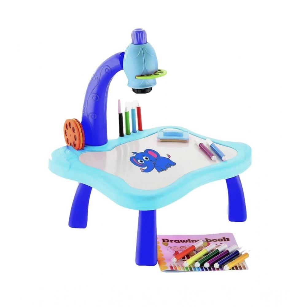 Amfyn Plastic Drawing Projector Table For Kids (Multicolor )