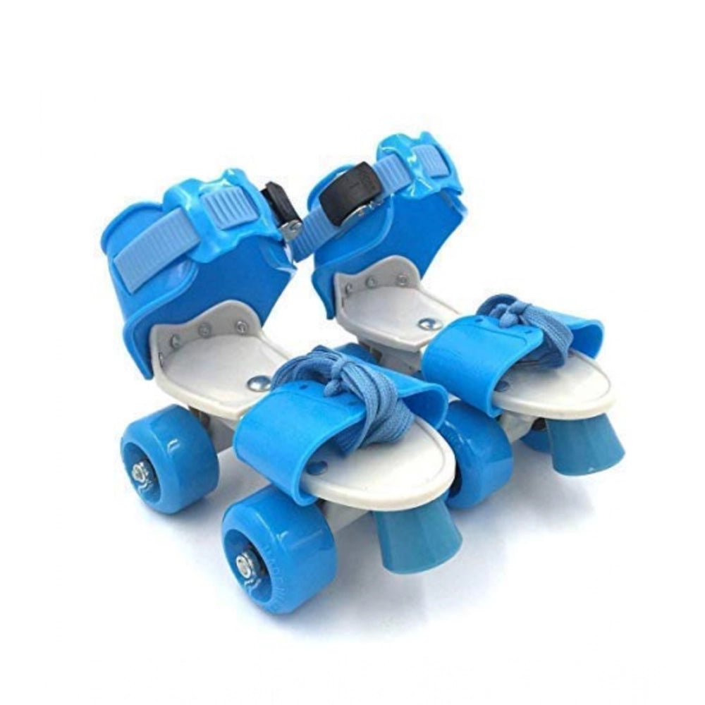 Amfyn Plastic Roller Adjustable Inline Skating Shoes For Sport (Multicolor )