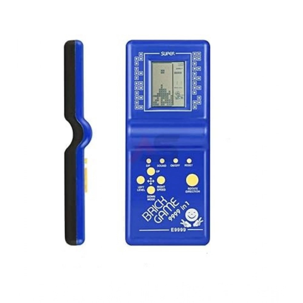 Amfyn Plastic Brick Game Hand Operated Video Games For Kids Toy (Multicolor )