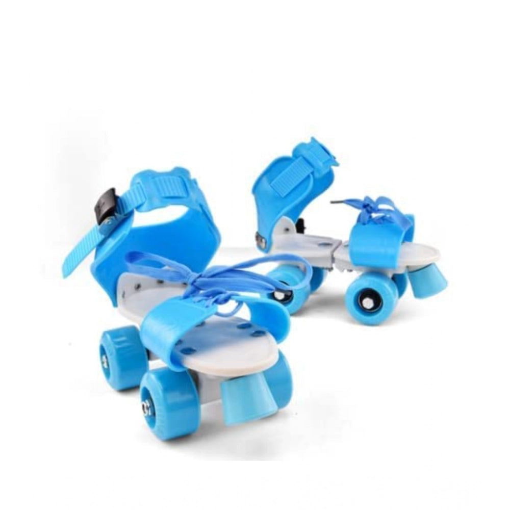 Amfyn Plastic Roller Adjustable Inline Skating Shoes For Sport (Multicolor )