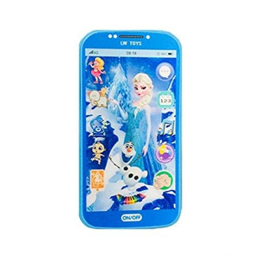 Amfyn Plastic Mobile Smartphone With Touch Screen And Multiple Sound Effects (Multicolor )
