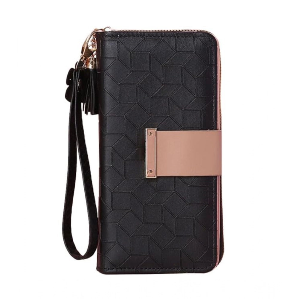 Amfyn Women's Faux Leather Wallet (Multicolor)