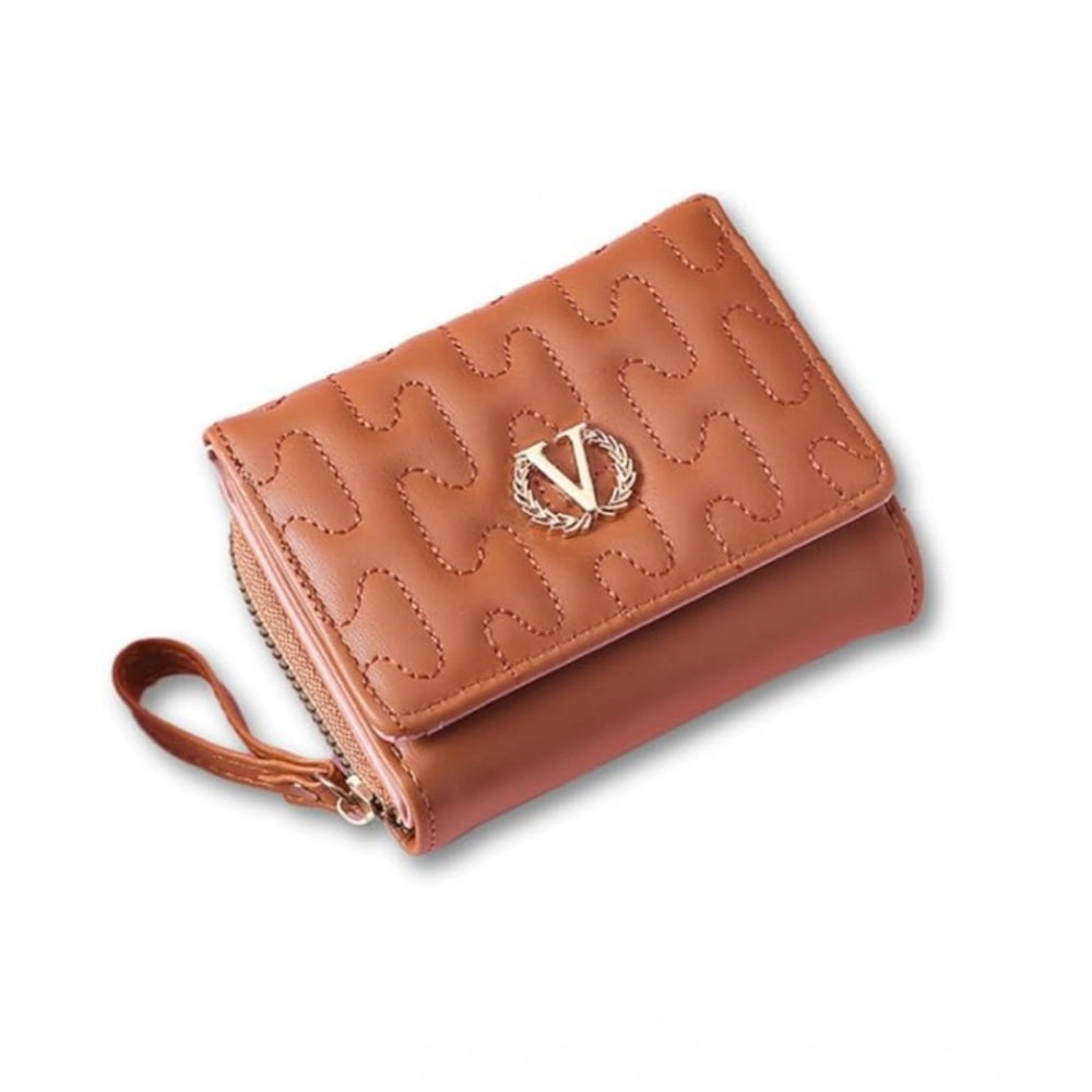 Amfyn Women's Faux Leather Wallet (Multicolor)