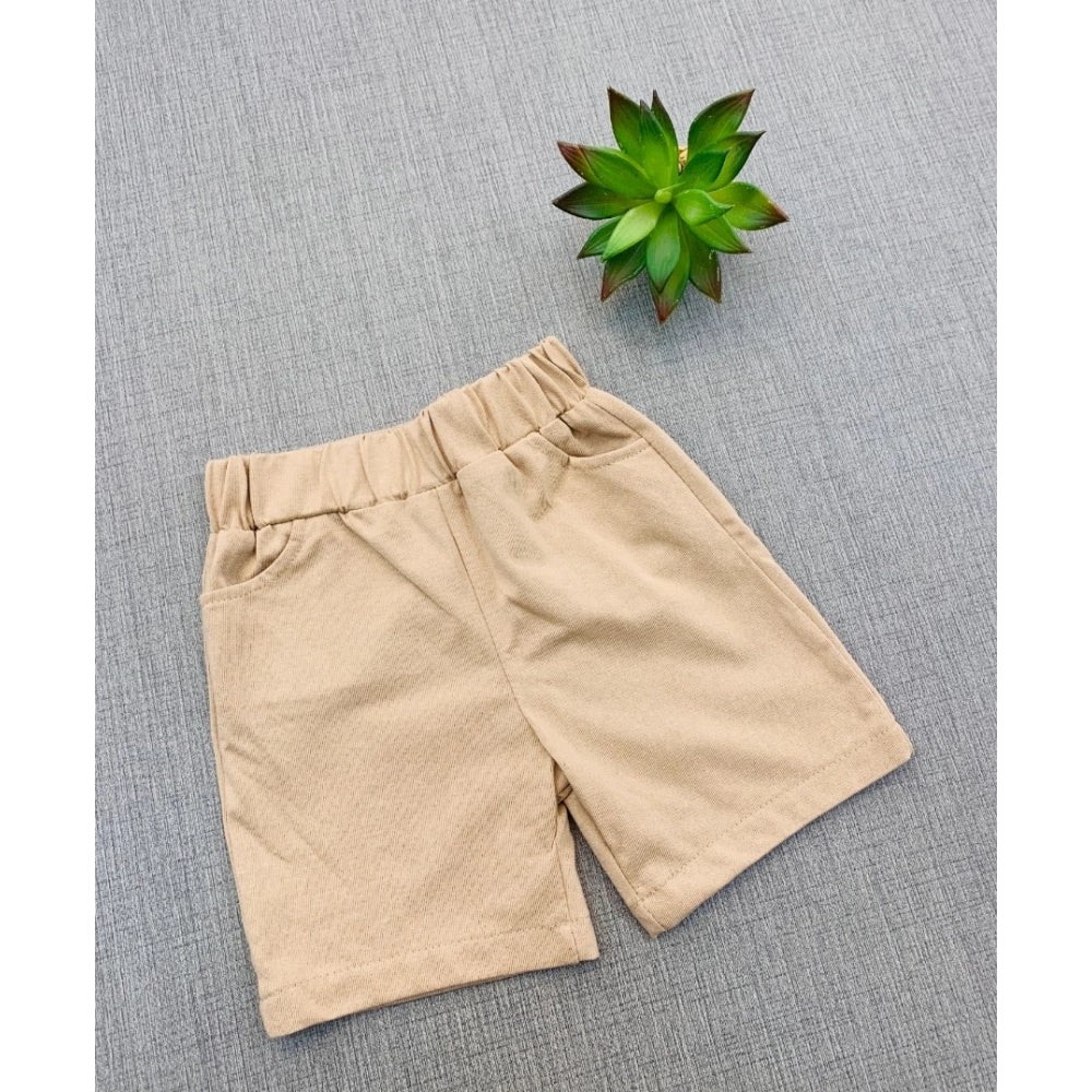 Amfyn Boy's Cotton Blend Printed Short Sleeve Shirt and Shorts Set (MultiColor)