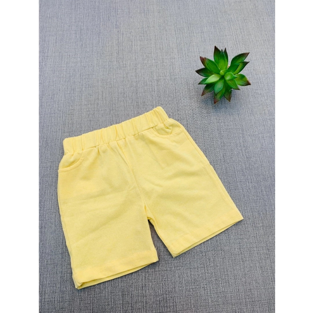 Amfyn Boy's Cotton Blend Printed Short Sleeve Shirt and Shorts Set (MultiColor)