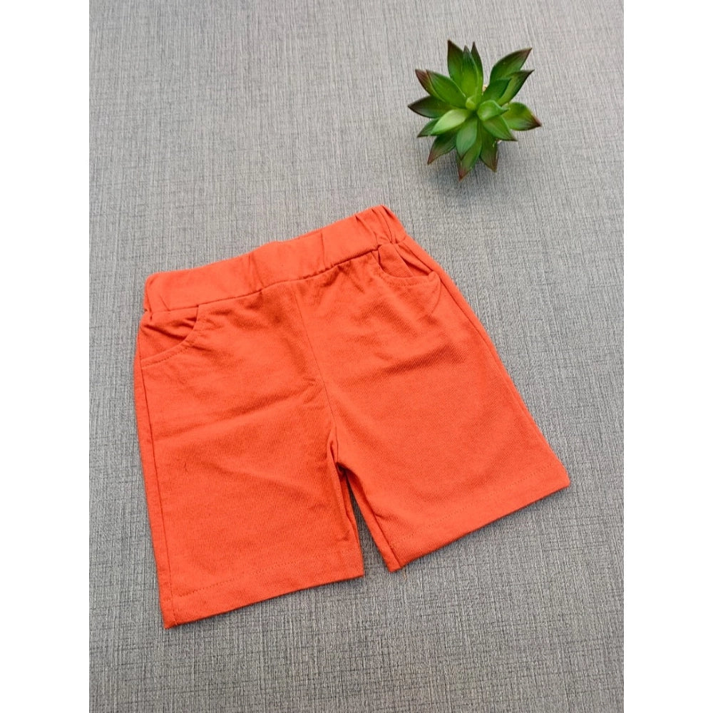 Amfyn Boy's Cotton Blend Printed Short Sleeve Shirt and Shorts Set (MultiColor)