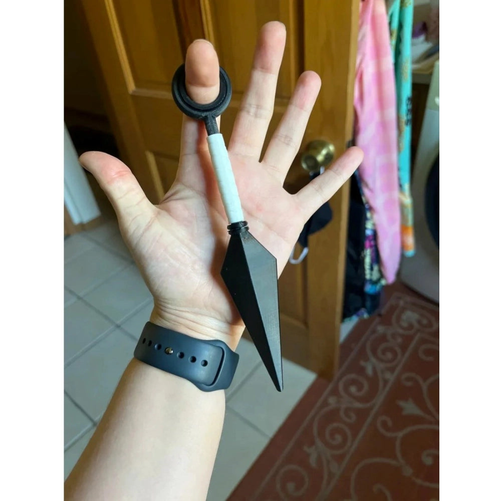 Amfyn Plastic Pack Of_2 10 inch Ninja Plastic Pack Of_2 Toy Throwing Knife (Multicolor)