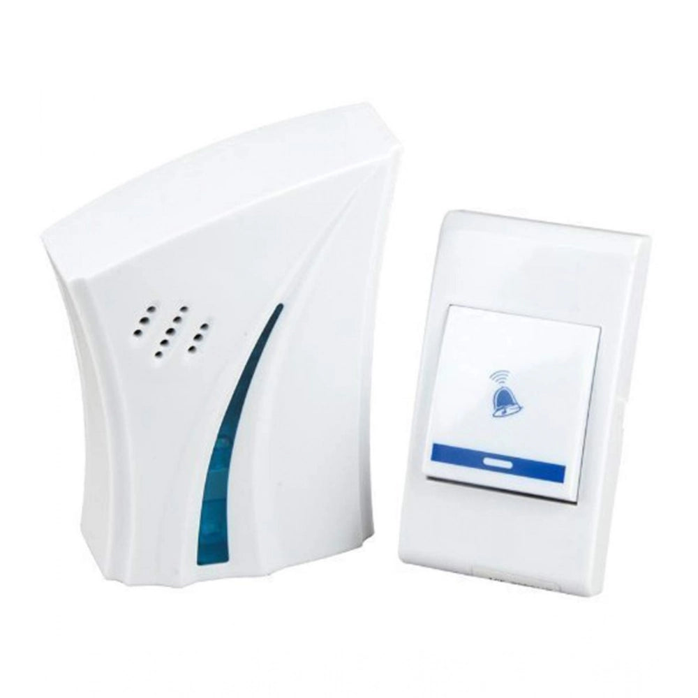 Amfyn Plastic Wireless Doorbell - Long Range Over 100 Ft (Multicolor)