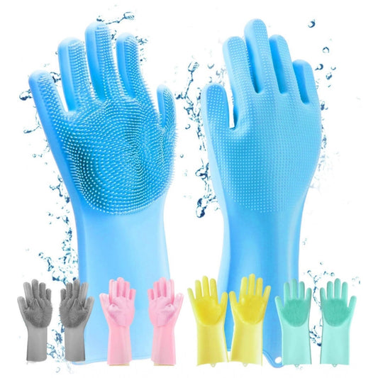 Amfyn Silicone Cleaning Gloves (Multicolor)