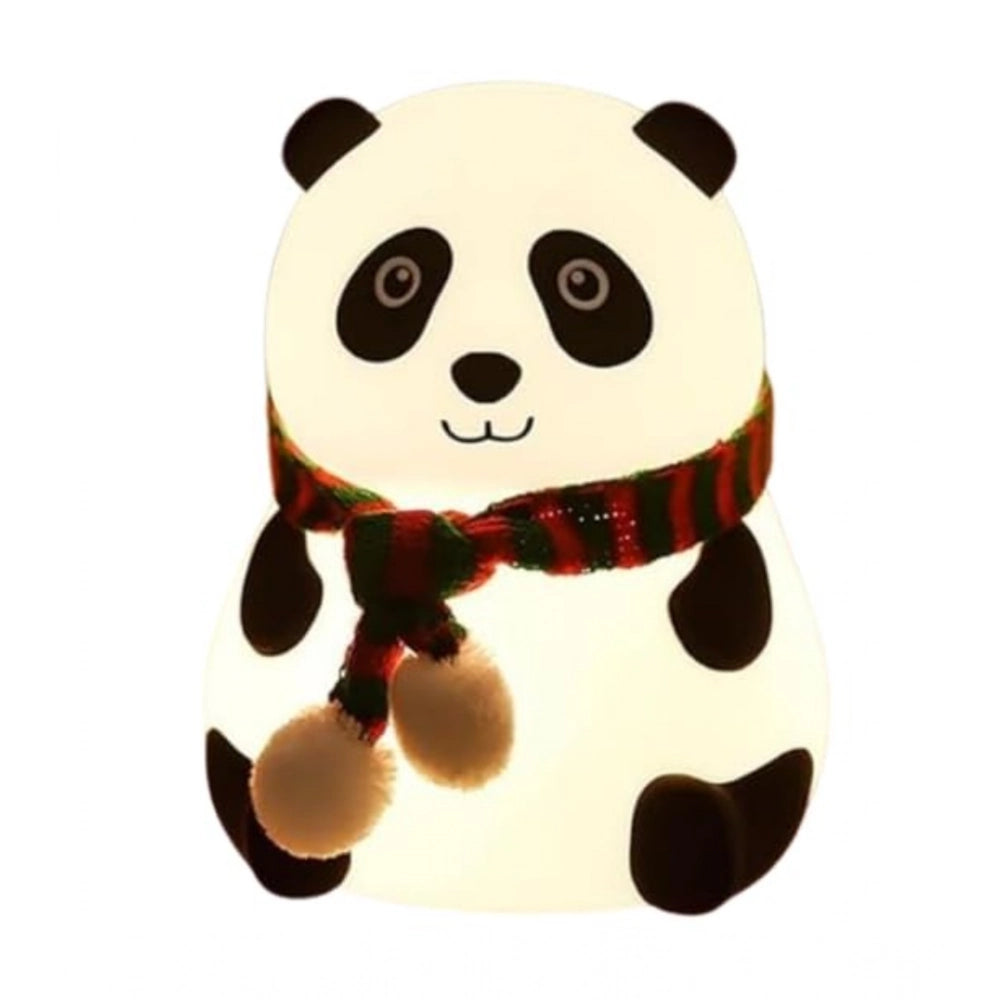 Amfyn Plastic, Silicone Panda Lamp (Multicolor)