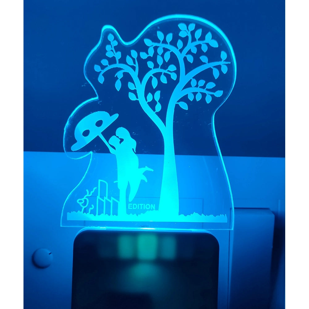 Amfyn Romantic Couple Under Tree AC Adapter Night Lamp