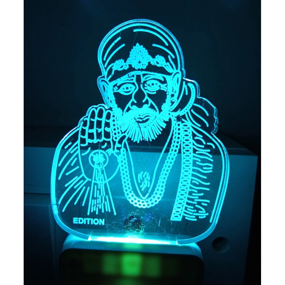 Amfyn Shridi Sai Baba AC Adapter Night Lamp