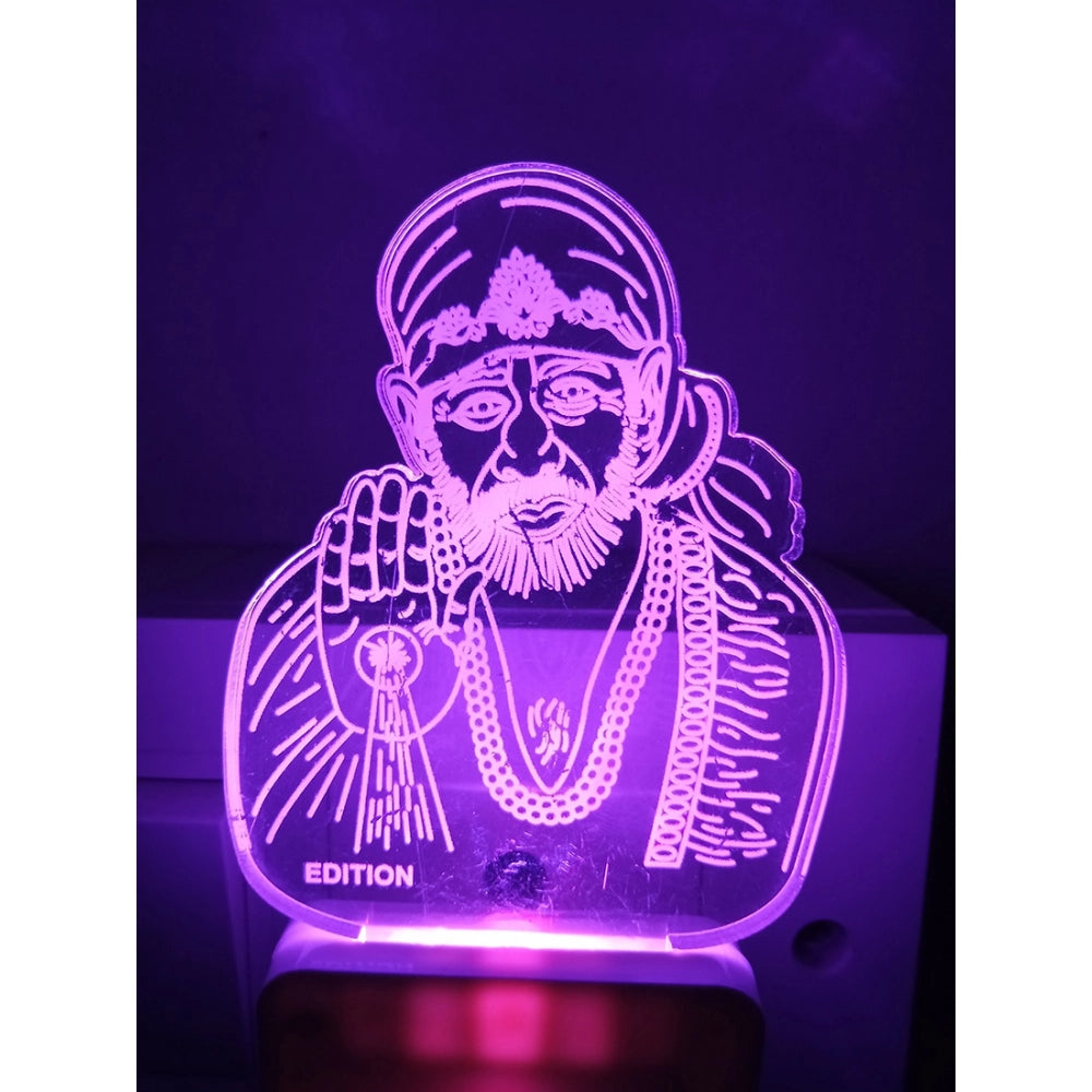 Amfyn Shridi Sai Baba AC Adapter Night Lamp