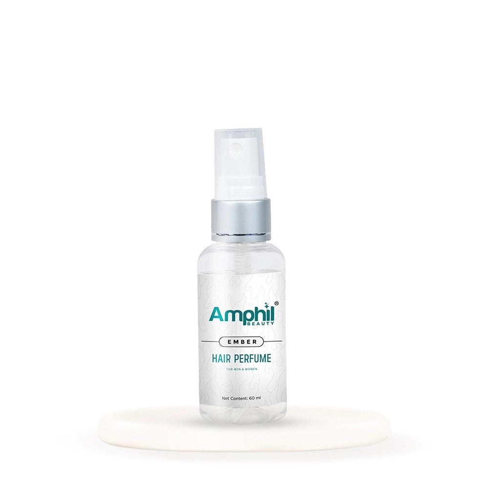 Amphil Ember unisex hair perfume mist spray bottle, 60 ml, water-based