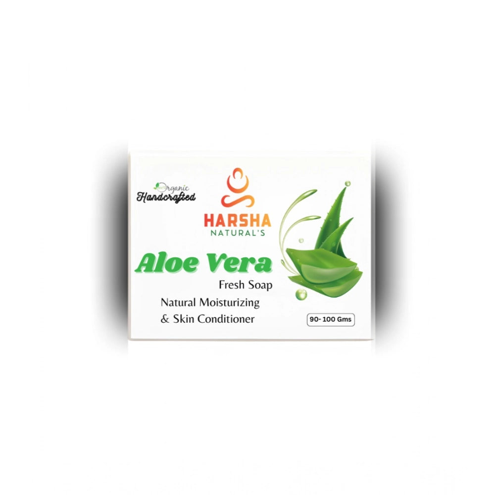 Amfyn Pack Of_2 Harsha Naturals Aloe Vera Soap (100GM)